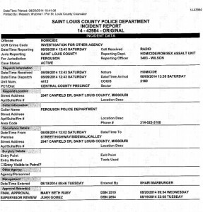 louis report st police incident releases department county